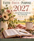 FAITH • FOCUS • PURPOSE — 2027 Inspirational Planner